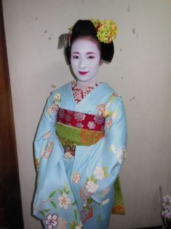 geisha-licious:  maiko Fukunae, Fukucho and