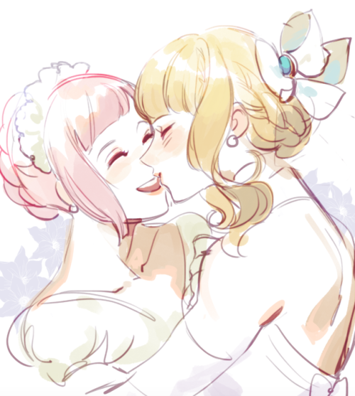 herukas:  It’s Bridal Season.  Congratulations to Felicia and Charlotte on their wedding