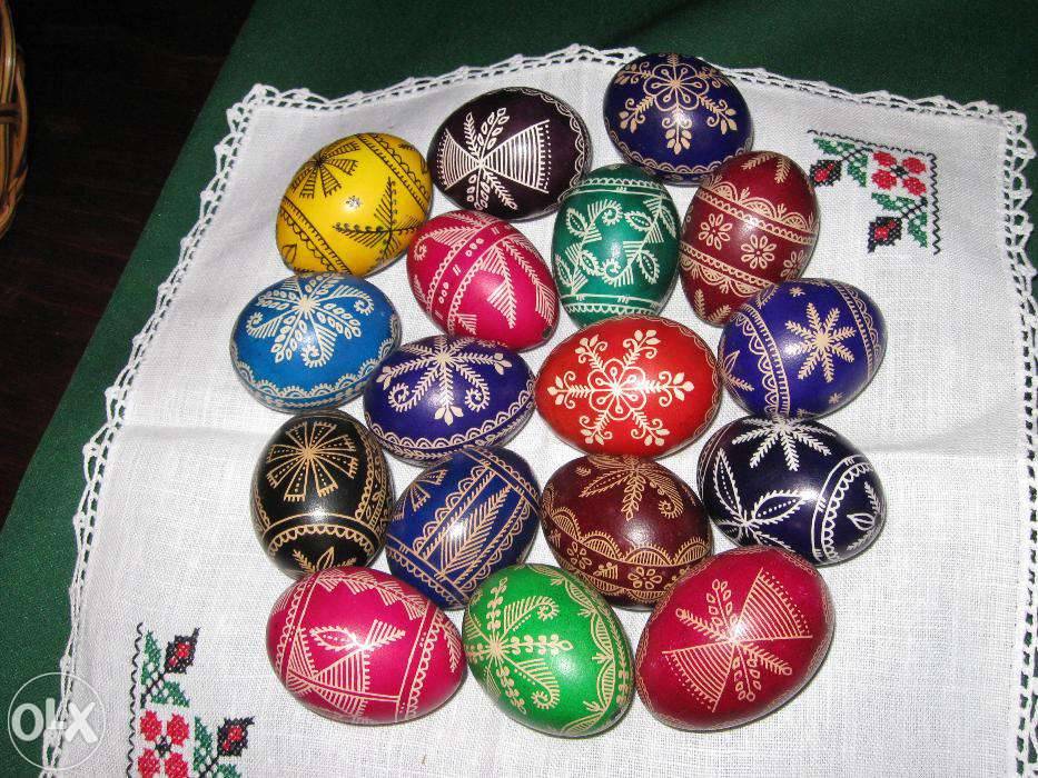 Old patterns on traditional pisanki (decorated Easter eggs) from the region of Opoczno, central Poland [sources of pictures: 1,2,3,4,5].
Word pisanki is derived from the verb pisać (”to write” or in old Polish: “to paint”) as a reference to old...