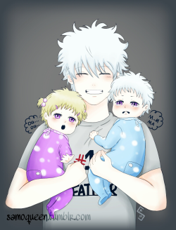 samoqueen:  Yooooshh *3*   GINTOKI and his