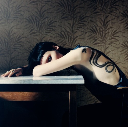 Rooney Mara as The Girl With The Dragon Tattoo