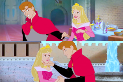 mickeyandcompany:  Prince Phillip and Princess