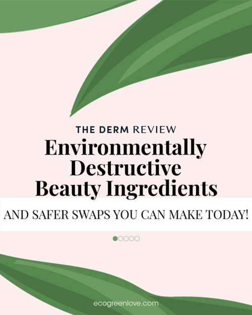 8 Environmentally Destructive Beauty Ingredients [Visual]→ http://ecogreenlove.com/?p=13411There are