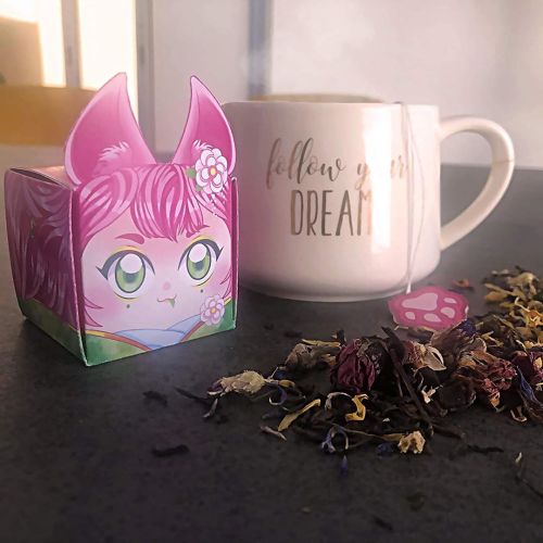 Kitsune’s tea collection is a collection of four original blends inspired by the seasons. Kitsune’s 