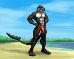 Actively WatchingHe&rsquo;s doing his job as a lifeguard, watching&hellip;for the best butts on the beach~Jesse&rsquo;s known for enforcing the speedo rule on beaches, and it seems he&rsquo;s found someone in need of &lsquo;saving&rsquo;Posted using Posty