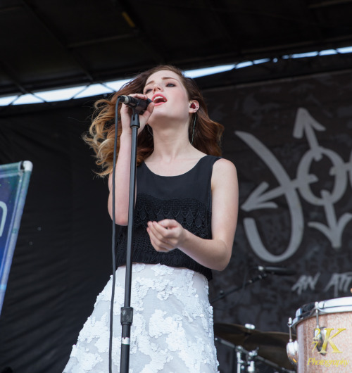 Echosmith playing at the Vans Warped Tour at Darien Lake (Buffalo, NY) on 7.8.14 Copyright 27K Photo