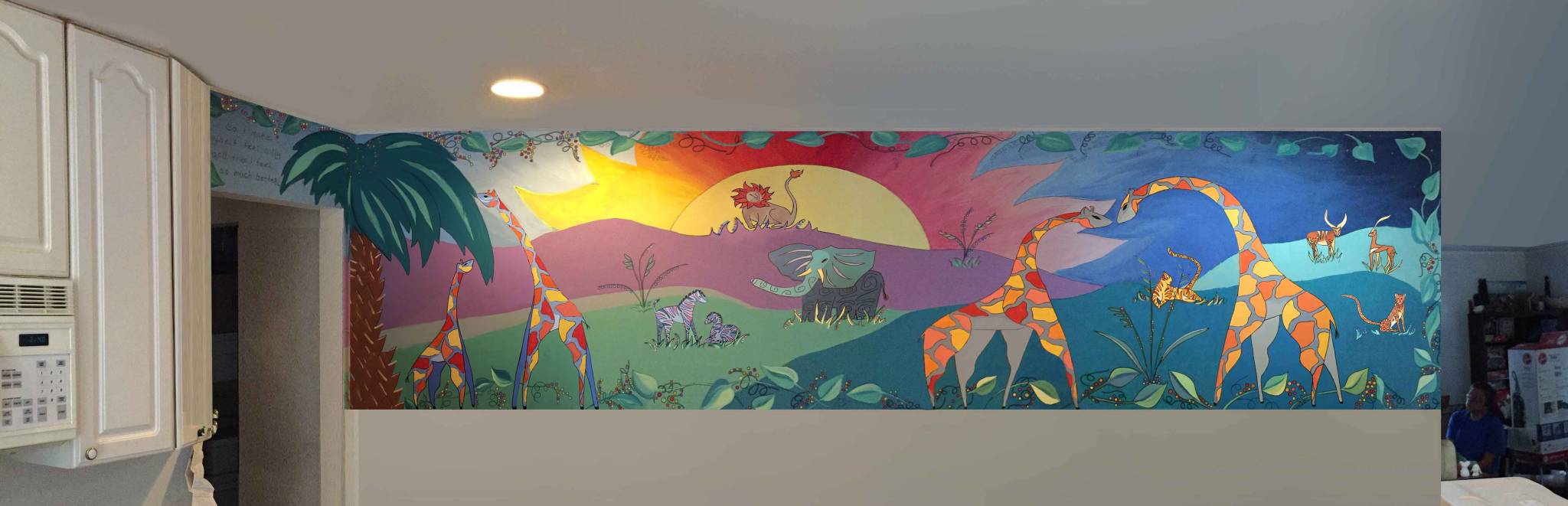 Original Wall Mural – Jungle Theme