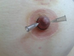 filthypainslut:  Needle play with pumped