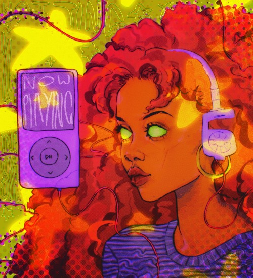 Starfire Dooodle Available On My Print Store :3
