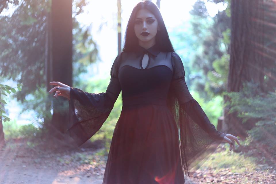 gothicandamazing:  Model/MUA/Styling/Editor: MahafsounDress/Shoes: KillstarPhotographer: