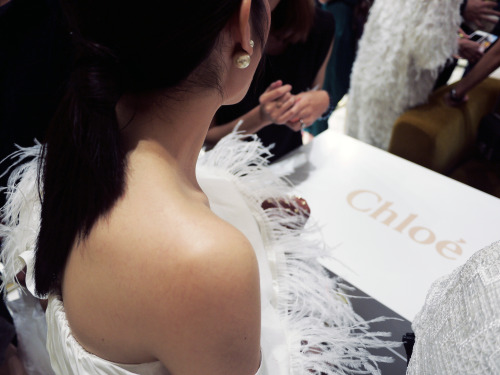 Yestrday’s photos from the grand opening of the new Chloé boutique in The Emporium luxury depa