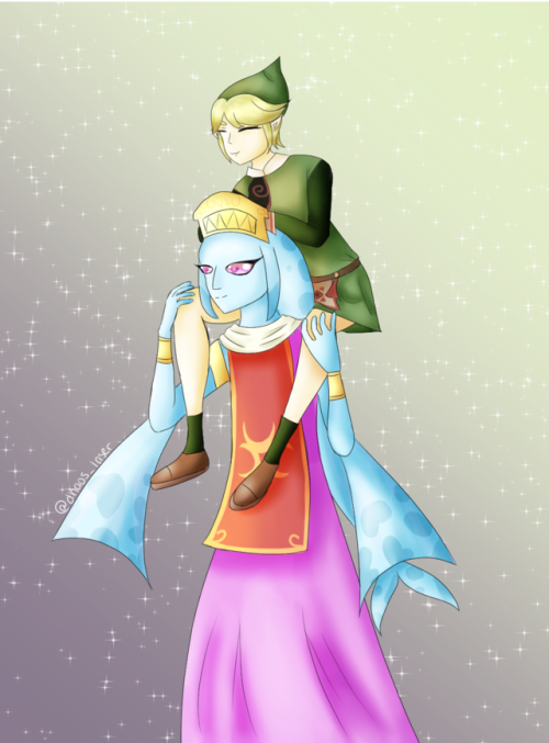 Wind Waker’s 16th anniversary in the US and here I have Laruto and Fado, the ancient Earth and Wind 