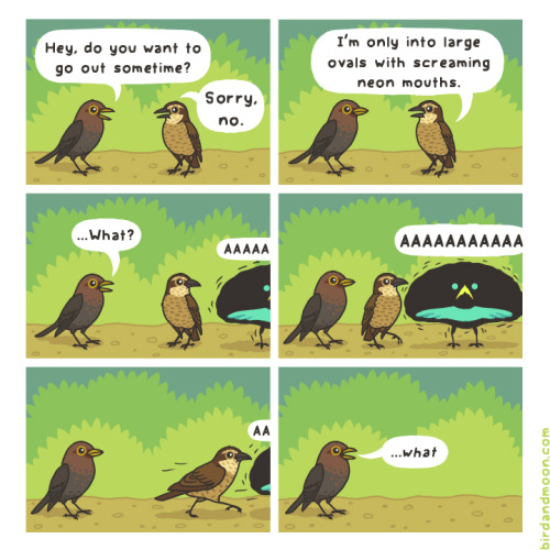 birdandmoon:This comic was inspired by an