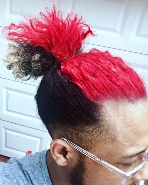 Orville RednChopper . . . . . . ⠀⠀ #RTSA #rokthespot #miami #hair #dye #igersMiami #Rufio ww