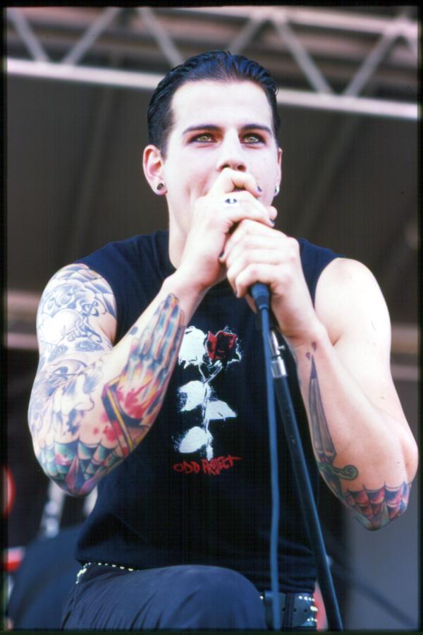 Wishing a grand and happy birthday to the one and only M. Shadows of Avenged Sevenfold!! (Photo taken at Vans Warped Tour 2003!)‪