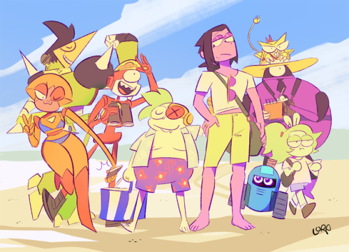 villain family vacation!PV thinks they should have left the kids at home (he’s secretly happy tho)