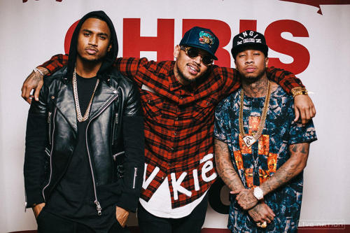 livenationcarolinas:  Check out exclusive photos from the Between The Sheets Tour announcement at OneNation.LiveNation.com! Grab your tickets to see Chris Brown & Trey Songz with Tyga in Charlotte 2/9 & Greensboro 2/10! 