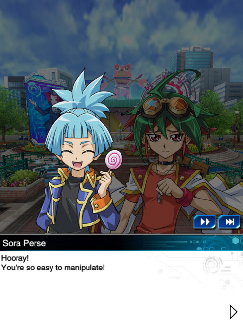 New Arc-V character to unlock? It’s back to Duel Links for me!And Sora is here already manipulating 