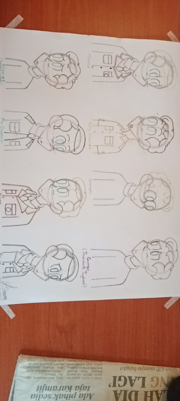 I Drawn Some Male Characters From Thomas & Friends, TUGS And Theodore Tugboat. I Hope You're Going To