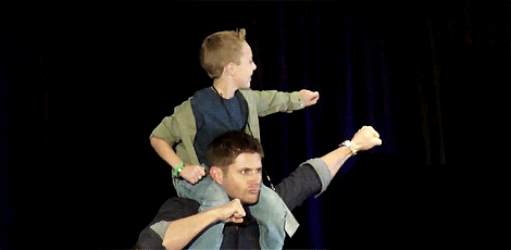 sammyshero:  Jensen & little Dean (x)(x)(x) 