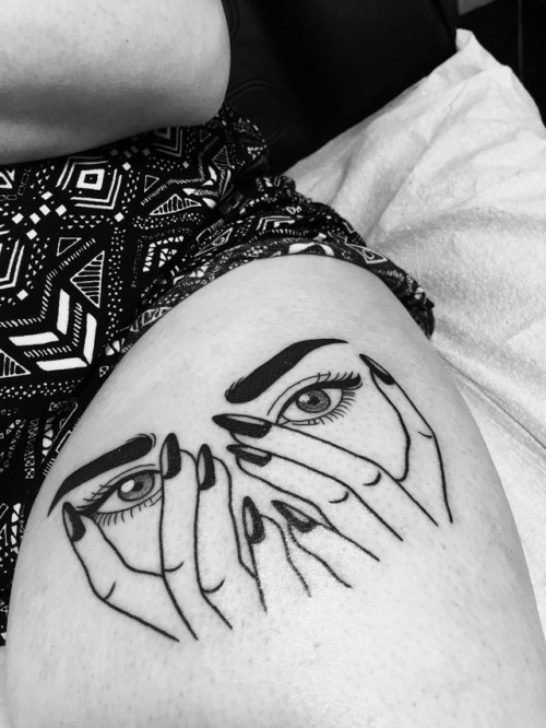 sparkling-and-enchanted:here’s some pics of my new tattoo! thank you @ssweet-dispositionn for my inspiration 