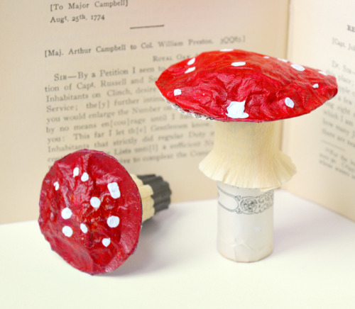 Paper Mache Mushrooms — Nora's Nest