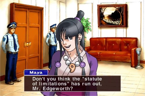 I 100% cannot blame Edgeworth or Maya for teasing the hell out of Phoenix on purpose like this.I’D D