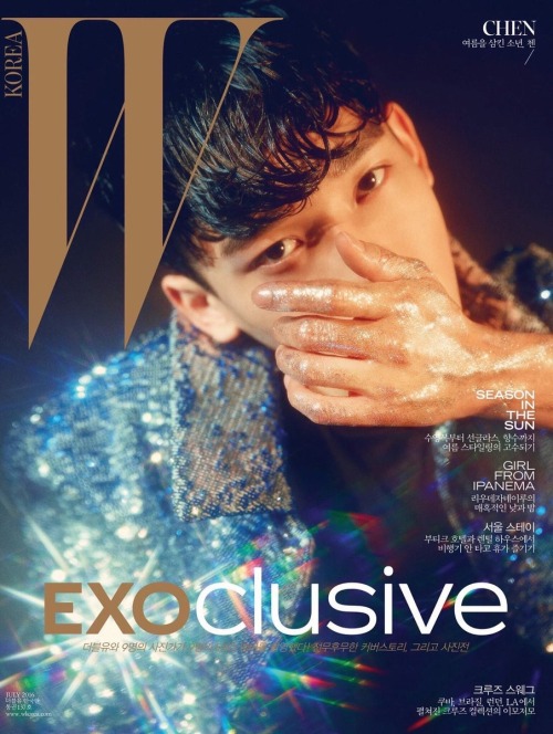 EXO for W Korea July Issue