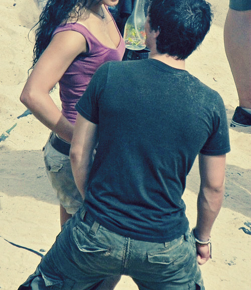 Josh Hutcherson’s ass.