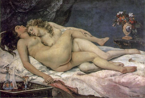 Sex nevver:The Sleepers,  Gustave Courbet pictures