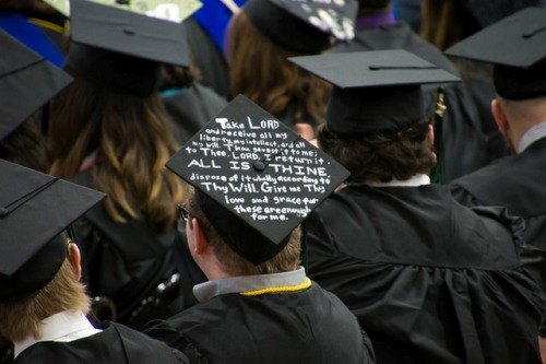 Graduation caps, UW-Parkside Class of 2017