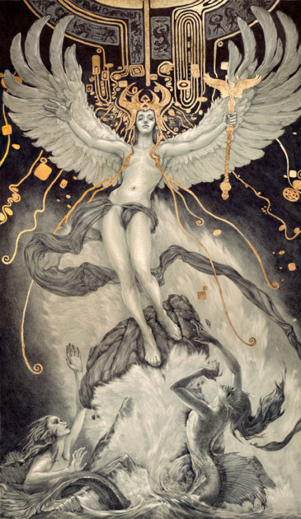 littlelimpstiff14u2:The Incredible Biro & Gold Leaf  Fantasy Art of  Rebecca Yanovskaya Rebecc