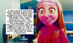 waltdisneyconfessionsrage:  steph-puppylove:  waltdisneyconfessions:  &ldquo;I was really excited when Disney announced that Honey Lemon was Hispanic but sad that they made her lighter skinned. Not that Hispanics can’t be light skinned or have colored