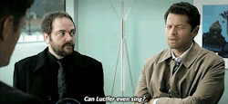 casthewise:  yourfavoritedirector:  x   Can we just take a moment to appreciate the fact that Castiel is saying this about Lucifer. The Lightbringer. The Morningstar. Angels are known for their ability to fucking sing and Lucifer was the angel while