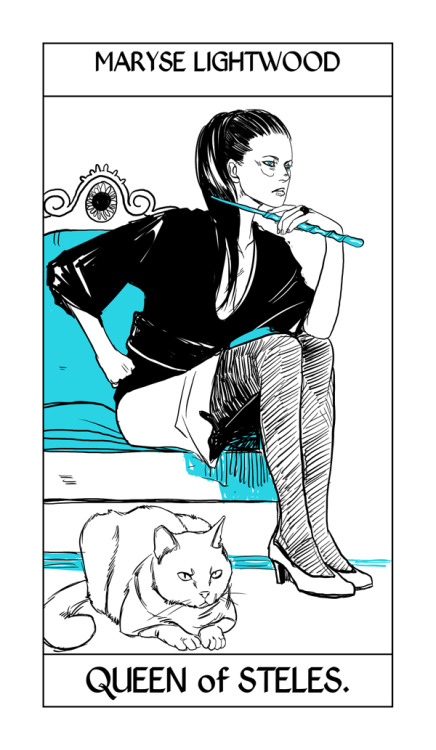 cassandraclare: The members of Valentine’s Circle, as depicted in Cassandra Jean’s Shado