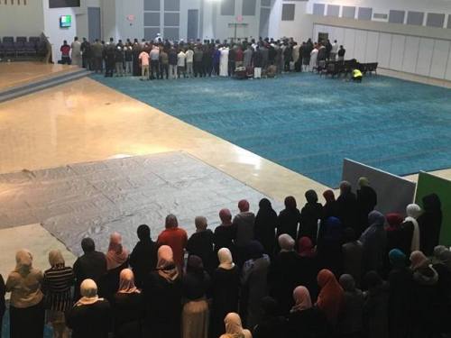 “Photos of the first few days of taraweeh at the new place. Have any suggestions on how to make your