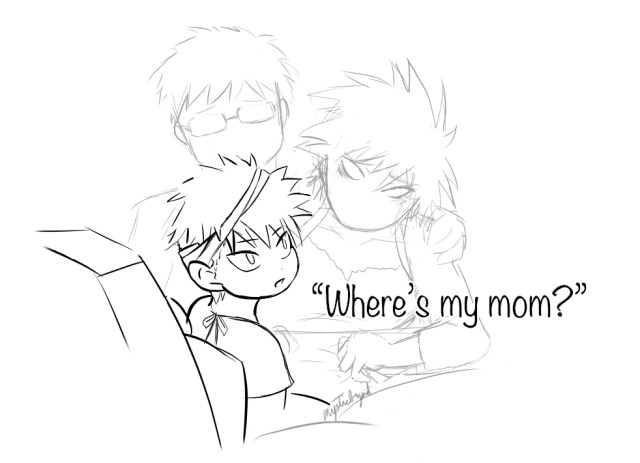 another quick plug for Engraved in your Mind by @albino-pony​! This sketch from chapter 1!bakugou got face blindness as a kid which is why he is the way he is- just read it its so good X3ps. after reading this fic I went back and watched the show and this scene’s dialogue hit me WAY different: #kiribaku#mha#bnha #engraved in your mind #EiyM