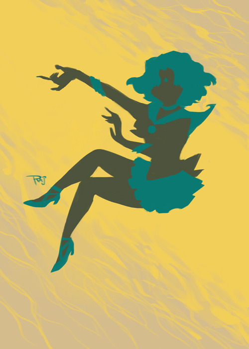 3am-octopus:I figure because I did a set of these limited palate Sailor Scouts, I’ll put them all in