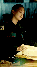 wynonnaearpdaily:nicole haught + police uniform