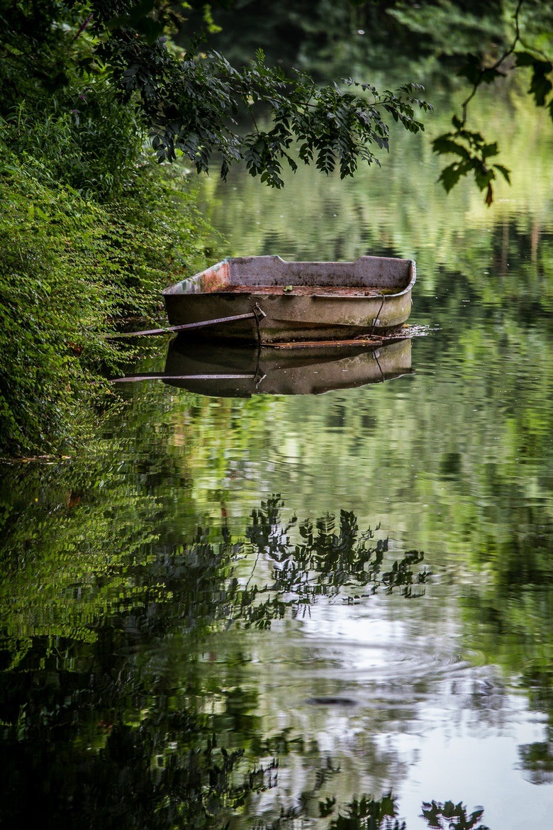 ponderation:  La barque de la Marne by RV BO  