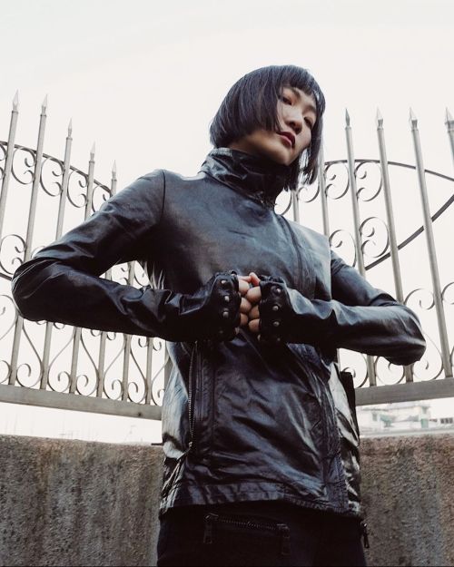 Carol Christian Poell Female Object Tanned Arthrosic Elbow & Hands Kangaroo Leather Jacket Via inkclothing