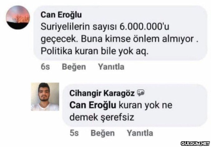 Can Eroğlu Suriyelilerin...
