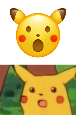 trinketgeek: Here’s a high res Surprised Pikachu emoji for anyone that wants to use it 😮