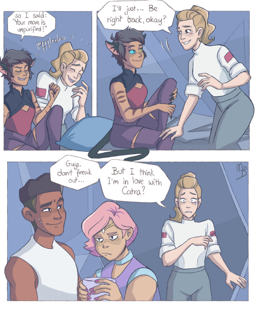 wingedcorgi:coming to terms with having a crush.happy she-ra anniversary!!