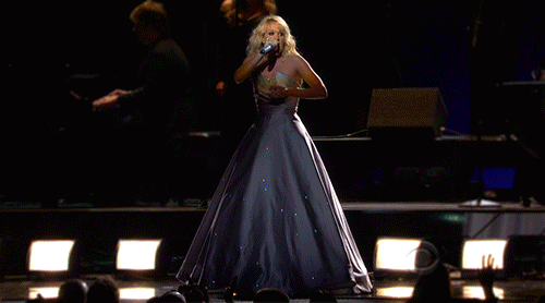 k1mkardashian:mtv:Umm can we talk about Carrie Underwood’s dress right now?this is some cinna from h