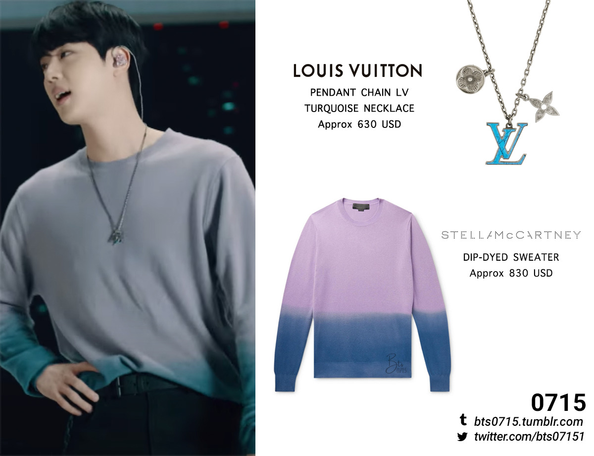 bts jin louis vuitton bag