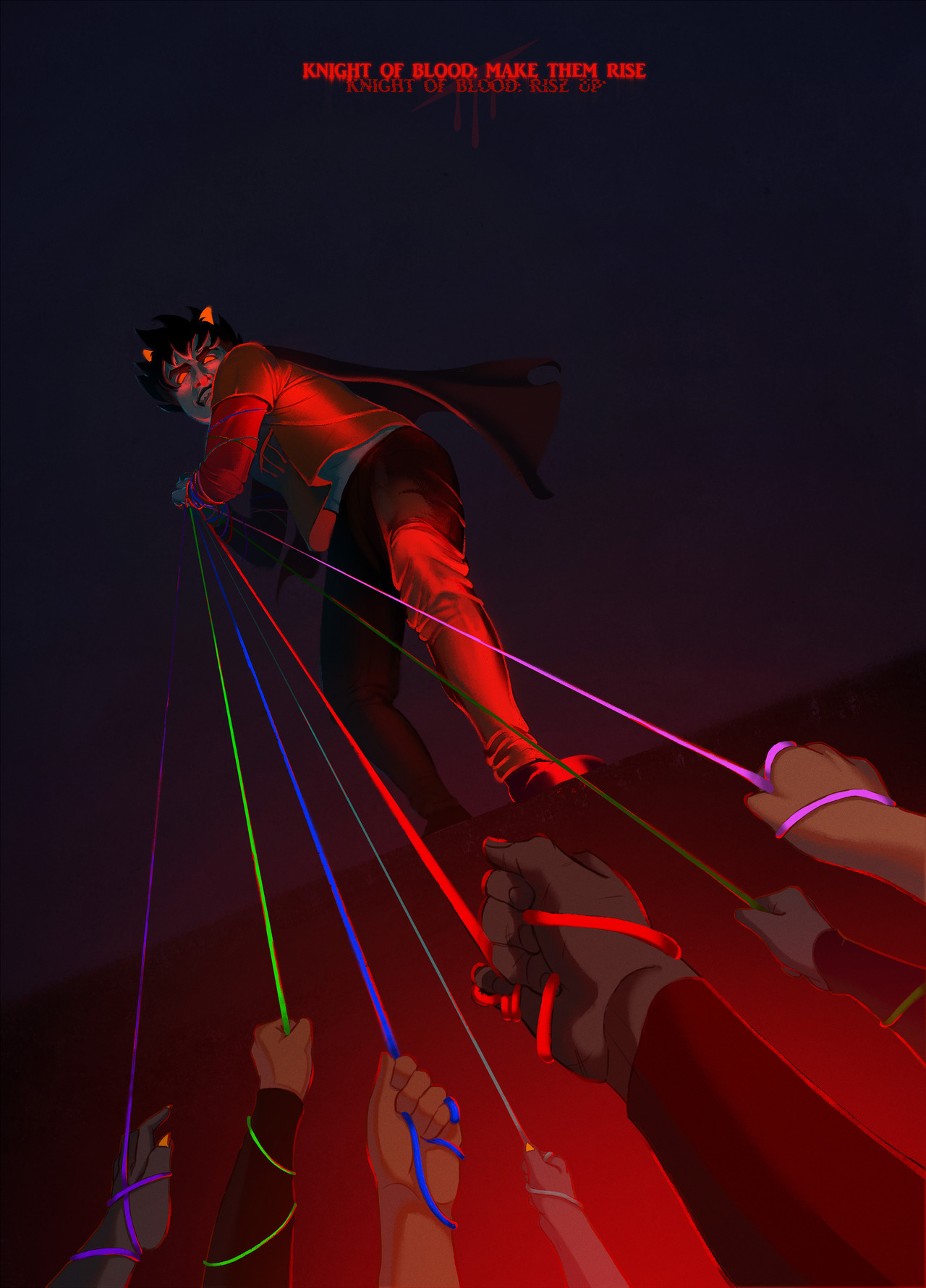 eevaningtea: Concept: A Knight of Blood can utilize the bonds they share with their