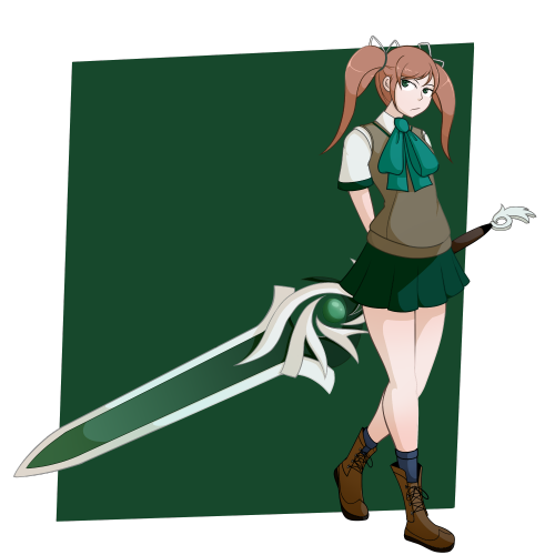A commission of Nanase from Under Night In-Birth