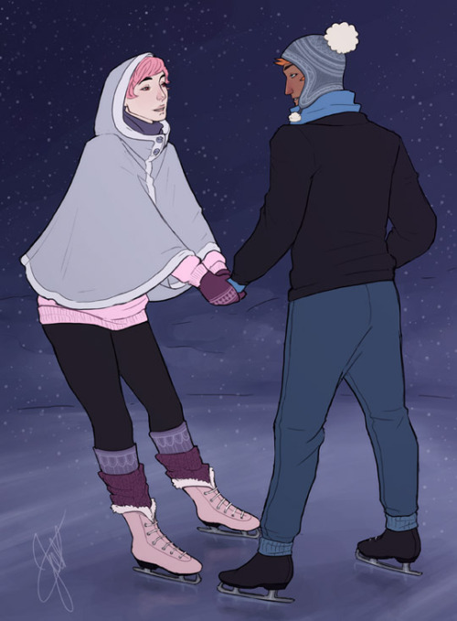 jurinova:Happy Holidays!The final HiaDW bonus art! I hope your holidays have been great!