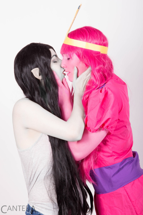   I’m gonna drink the red from your pretty pink face  microkittycosplay as PBladyandlily as Marcy! 